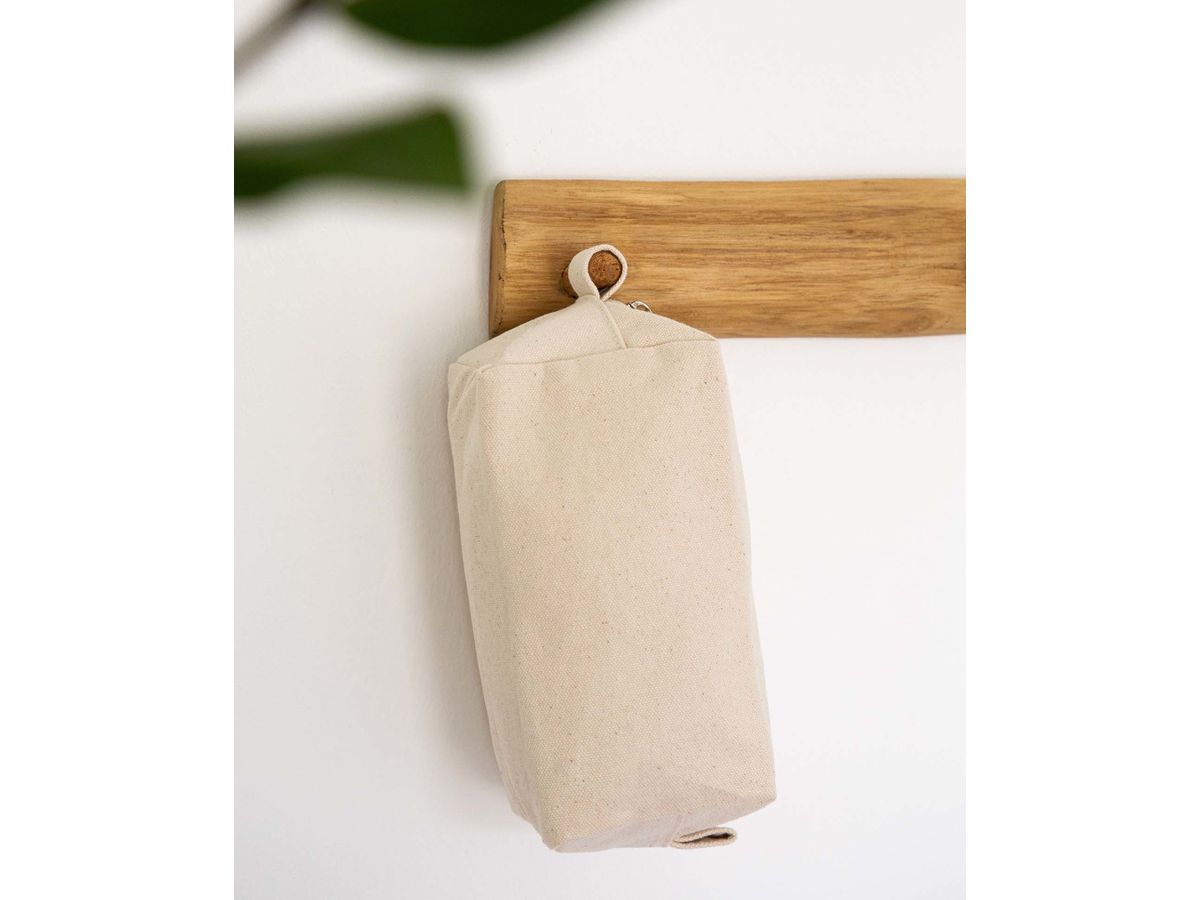 I AM CREATIVE Borsa da toilette 19x9x8.5cm 1212.13 natura, cotone (7611983222322)