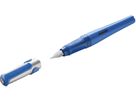 PELIKAN Füllhalter Original M 824439 blau, Rechtshänder (4012700824431)