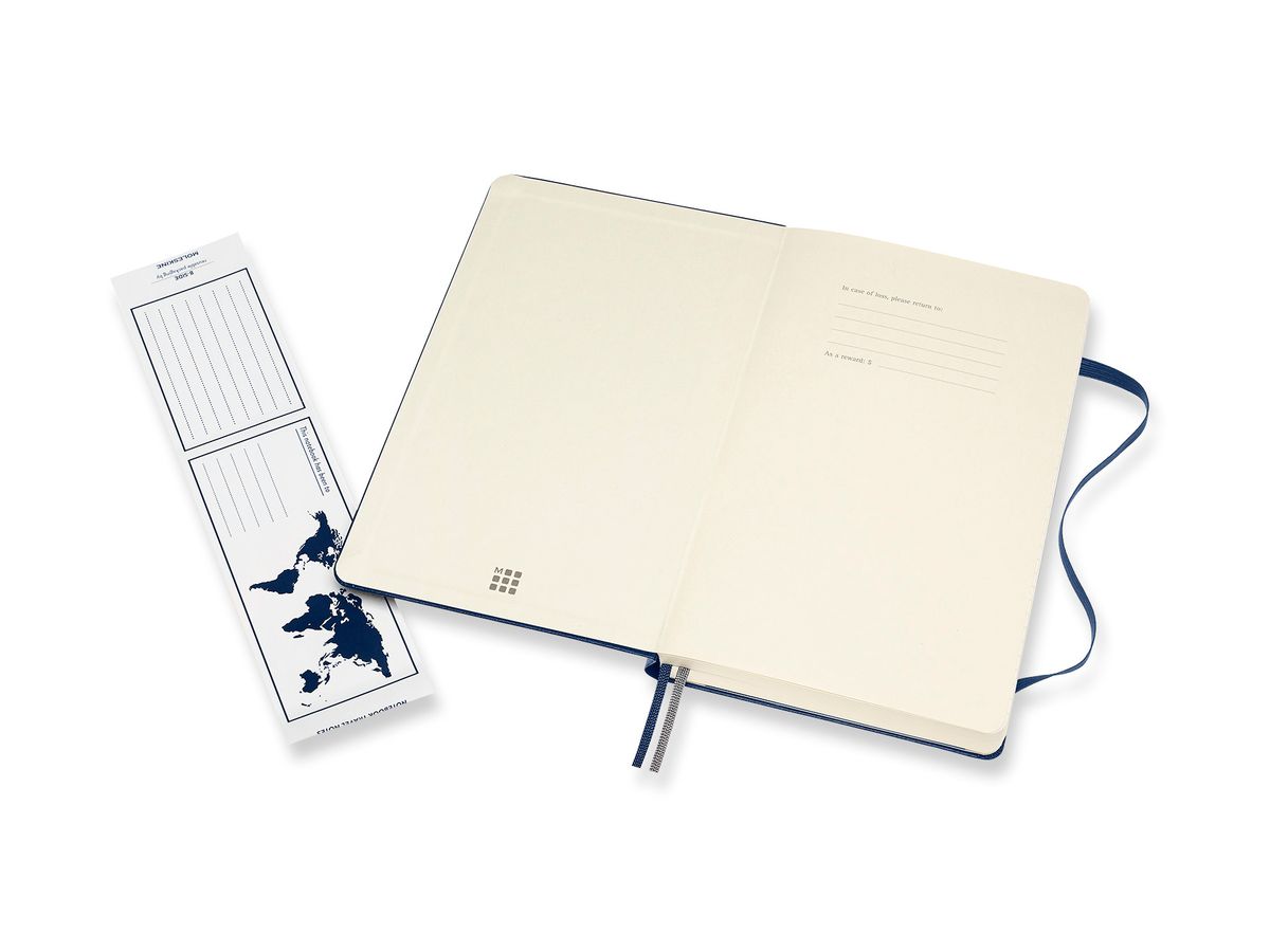 MOLESKINE Notizbuch HC L/A5 606235 liniert,saphir,208 S. (8053853606235)