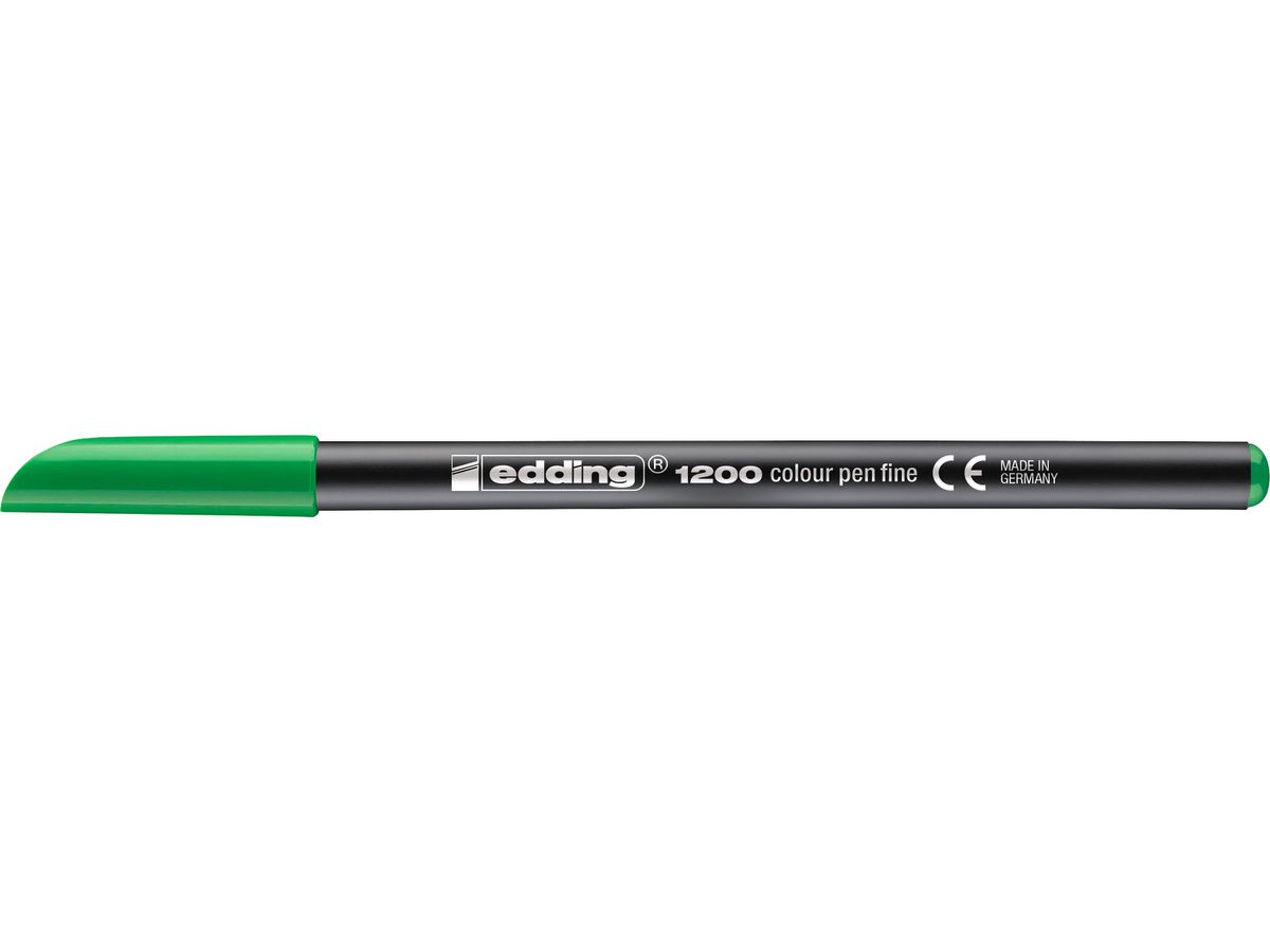 EDDING Penne fibra 1200 1 mm 1200-064 neon verde (4004764828340)