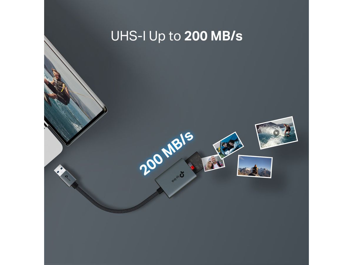 TP-LINK USB-C to SD/TF 3.0 Adapter UA430C (1210002602242)