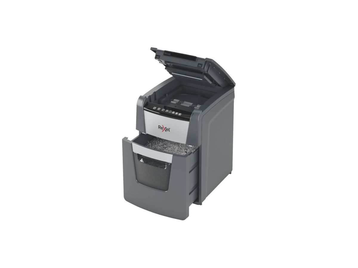 REXEL Aktenvernichter Optimum AF+ 2020100MCH 100M, P-5, 34lt (5028252614023)