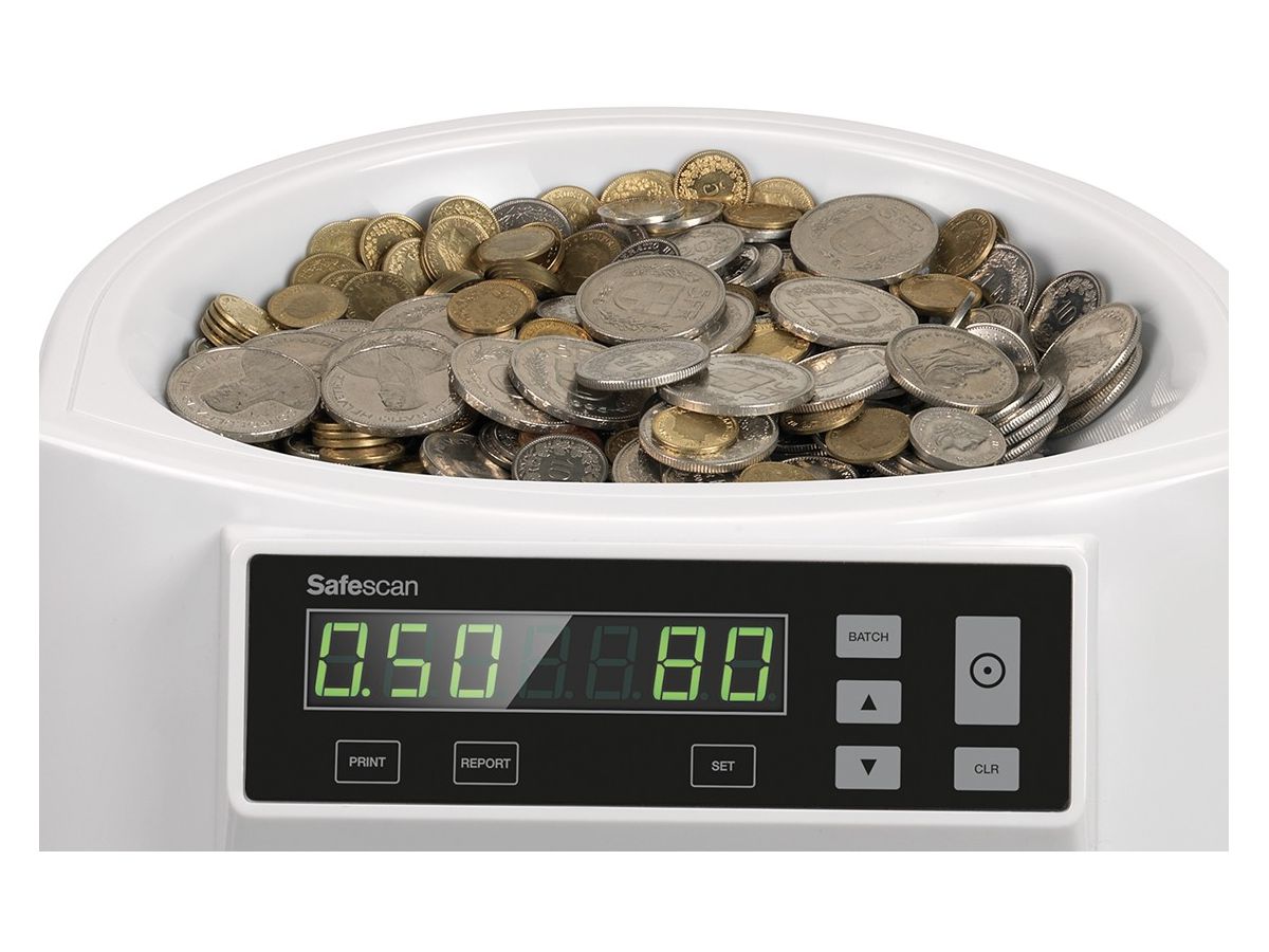 SAFESCAN Münzzähler/sortierer SS1250CHF (8717496335449)