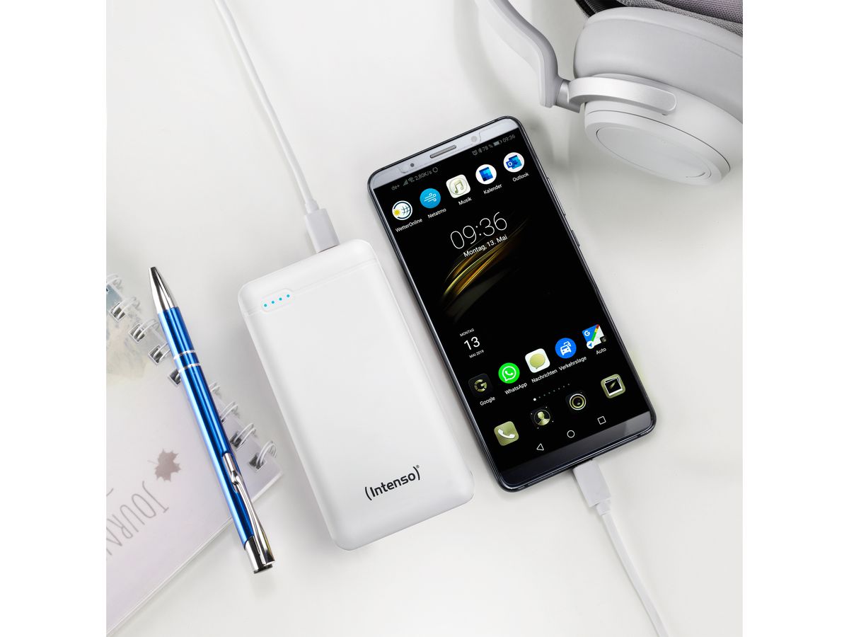 INTENSO Powerbank white 7313552 20000 mAh (4034303029594)