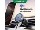 UGREEN Car Charger Magnetic 15W,Qi2 35970 BB Wireless, Air Vent Mount BB (6941876239702)