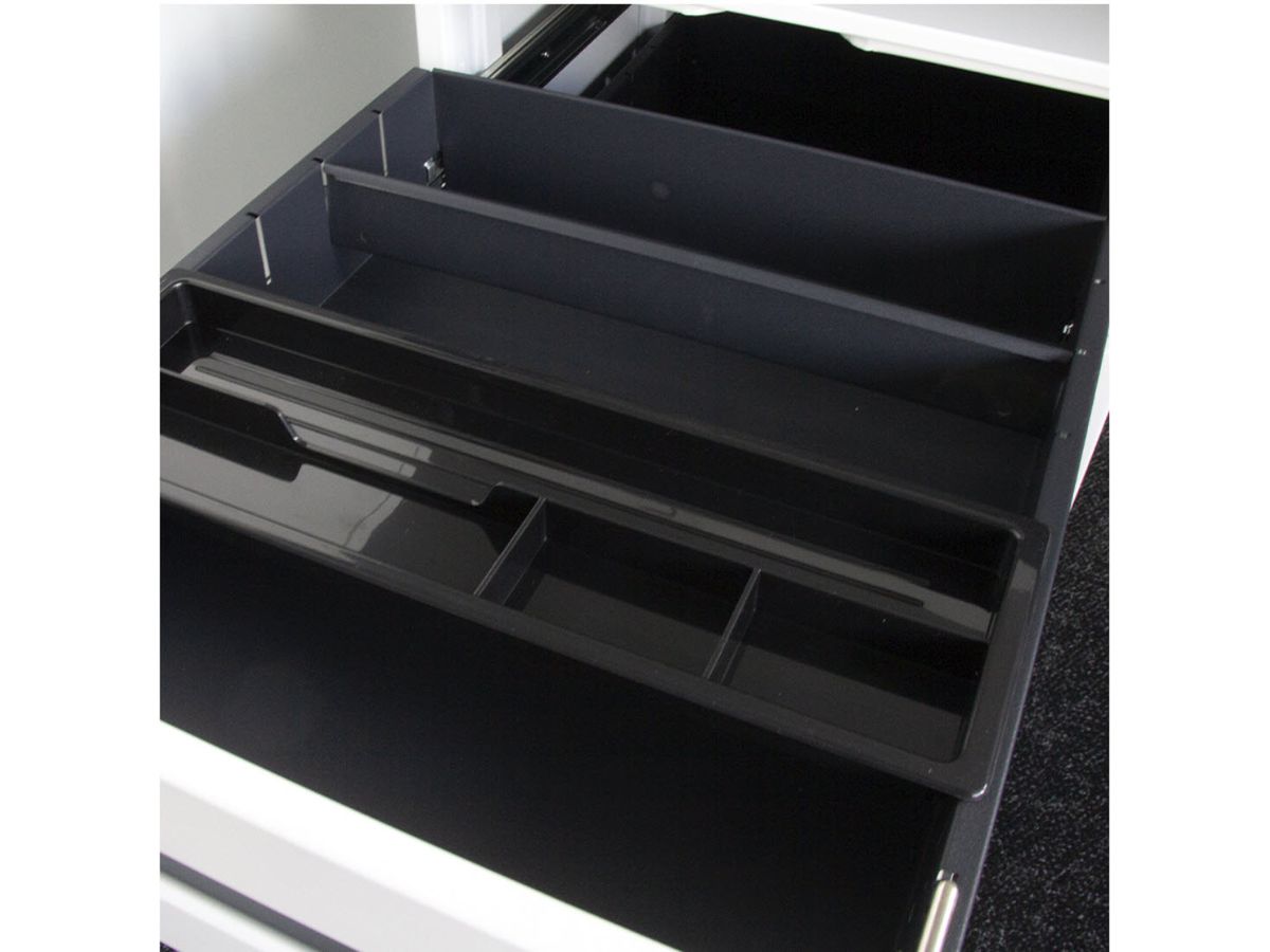 CONTINI Rollcontainer 102460 weiss, 3 Schubladen (9470102460001)