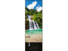 WEINGARTEN Calendrier 2026 2951800+26 Wasserfälle DE 34x98cm (9783839901625)