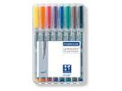 STAEDTLER Lumocolor non-perm. F 316 WP8 8 couleurs ass. (4007817323601)