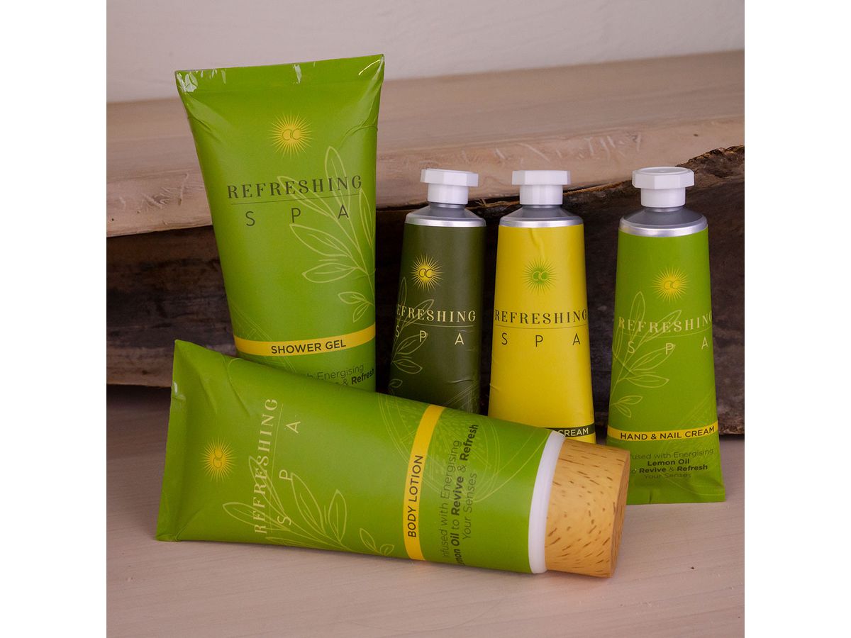 ACCENTRA Shower gel Refreshing Spa 8157744 Fragr.: Lemon & Jasmine 200ml (4015953693731)