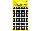 AVERY ZWECKFORM Markierungspunkte 12mm 3140 schwarz 270 Stück (4004182031407)