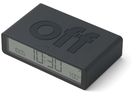 LEXON Sveglia Flip Classic LR157G3 grigio scuro, USB-C (3660491209336)