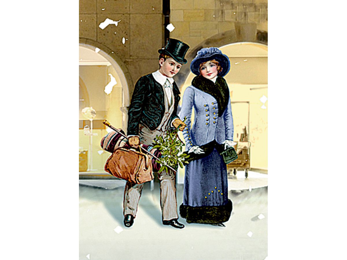 COPPENRATH A4 Adventskalender 95320 Weihnachtliches Stadtpanorama (4050003953205)