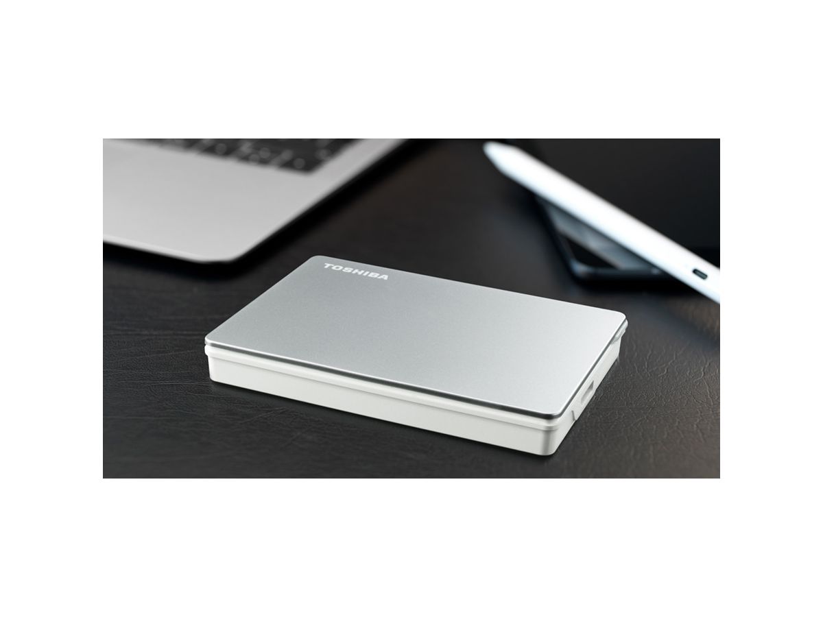 TOSHIBA HDD CANVIO Flex 4TB HDTX140ESCCA USB 3.2 2.5 inch silver (4260557511343)