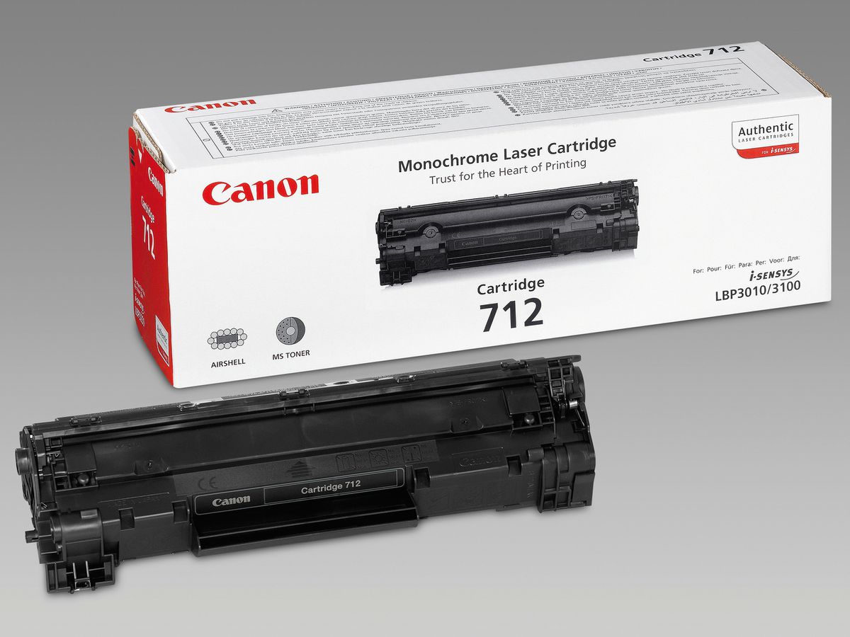 CANON Toner-Modul 712 schwarz 1870B002 LBP 3010/3100 1500 Seiten (4960999417646)