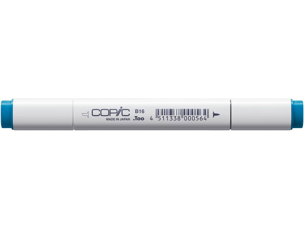COPIC Marker Classic 20075223 B16 - Cyanine Blue (4511338000564)