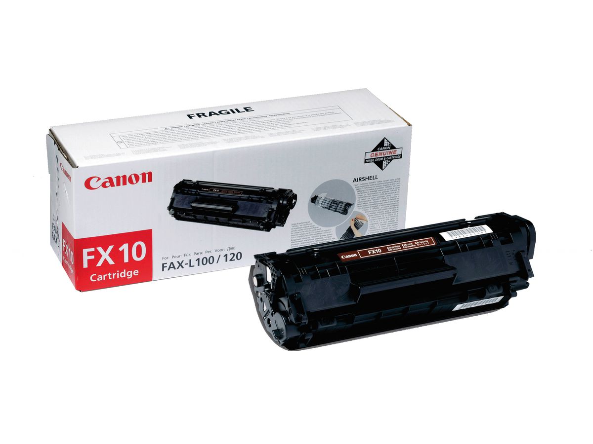 CANON Modulo di toner FX-10 nero 0263B002 Fax L 100/120 2000 pagine (4960999270616)