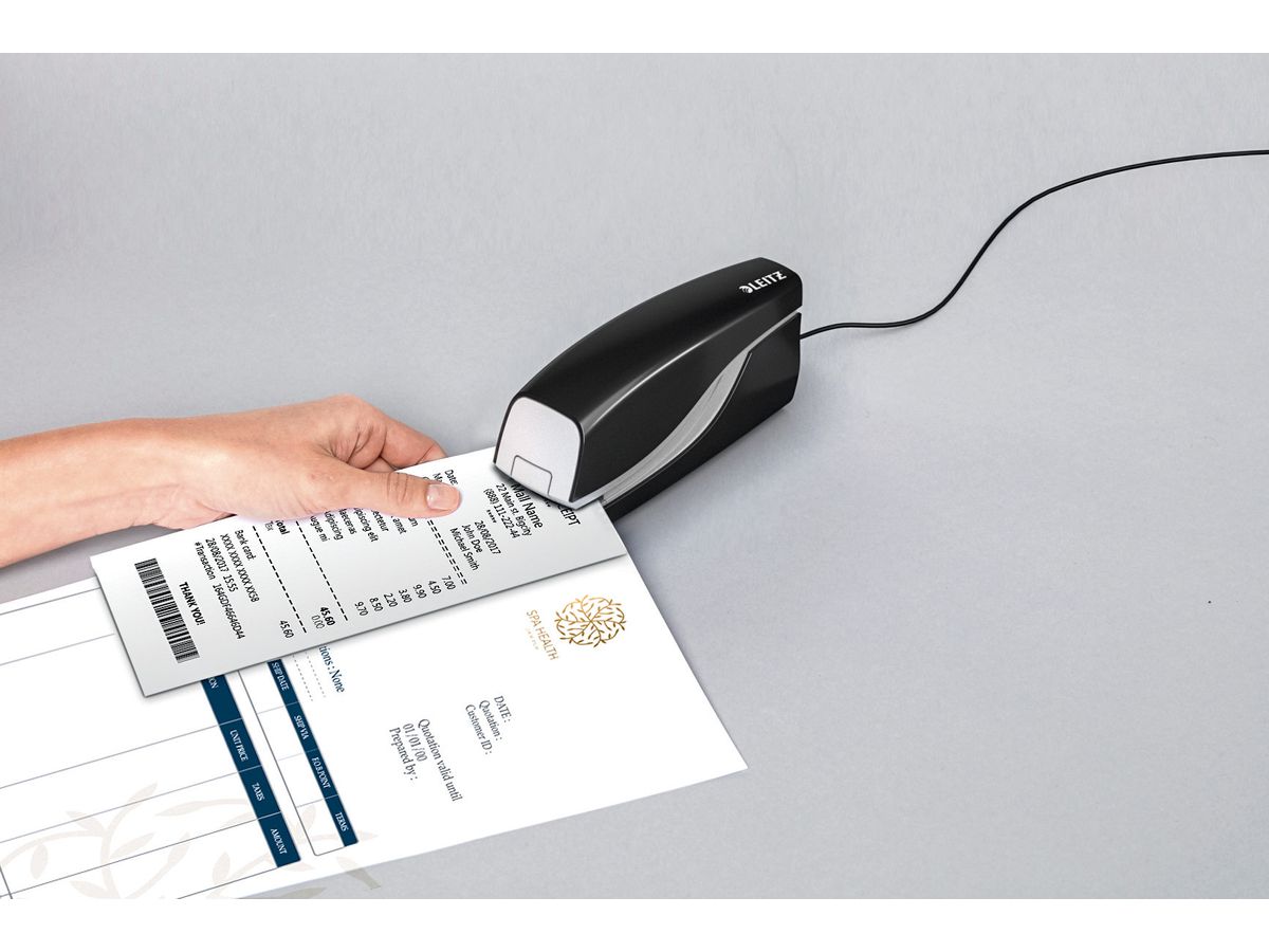 LEITZ Graffatrice eletr. NeXXt 5532 55320095 nero 10 fogli (4002432399727)