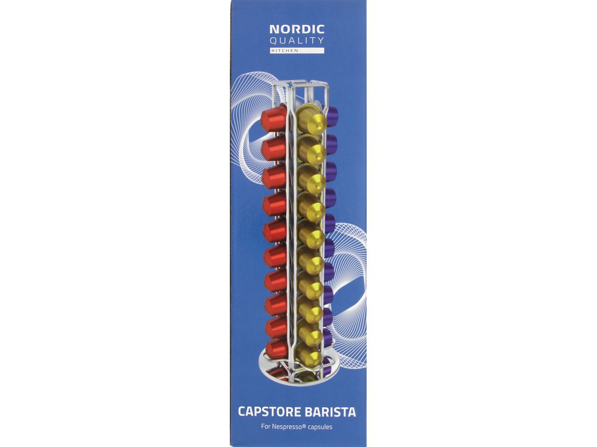 NORDIC Q Barista Capsule Holder HTPSLCF13090003 Nespresso, 40 pcs rotate (5706470054806)