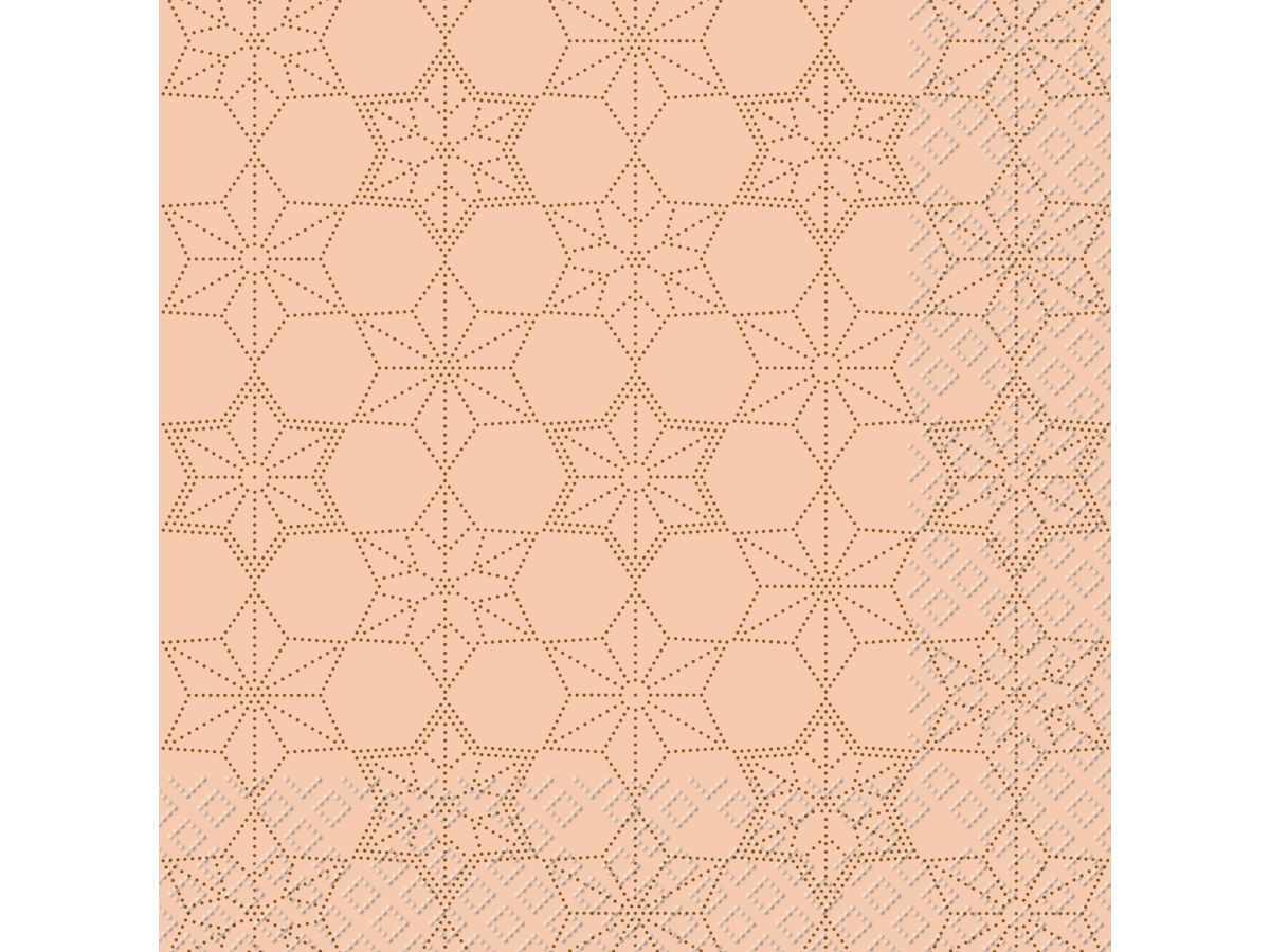 STEWO Servietten Genoveva 33x33cm 2572551626 hellrosa, FSC Mix 20 Stk. (7630050851616)