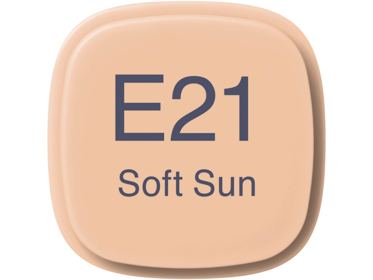 COPIC Marker Classic 20075231 E21 - Soft Sun (4511338000960)