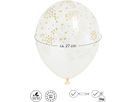 I AM CREATIVE Ballons Konfetti 27cm 6010.78 transparent/gold 20 Stück (7611983216338)