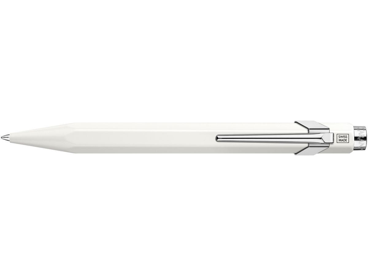 CARAN D'ACHE Roller 849 0.7mm 846.502 bianco, con astuccio met. (7630002346252)