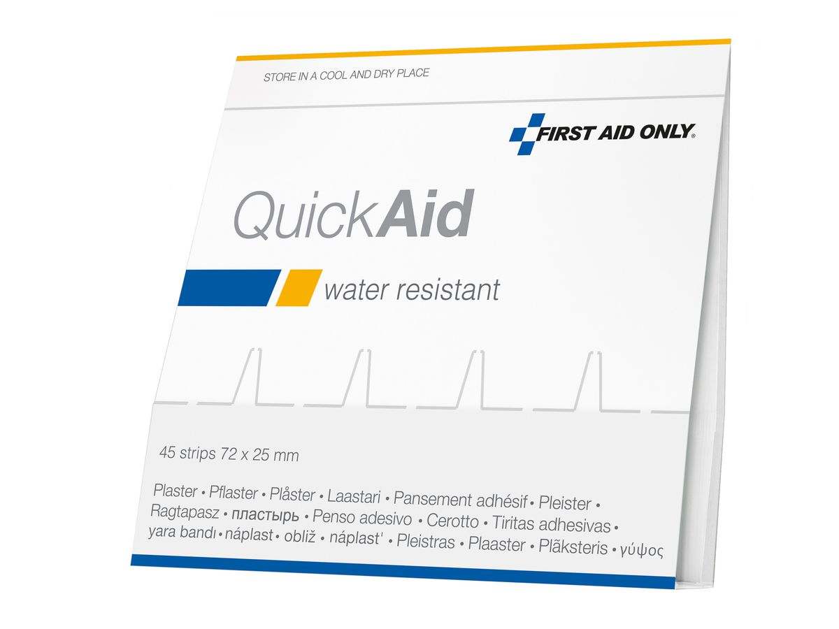 FIRST AID ONLY Pflaster Wasserfest P-44005 00 45 Stück (4027521512986)