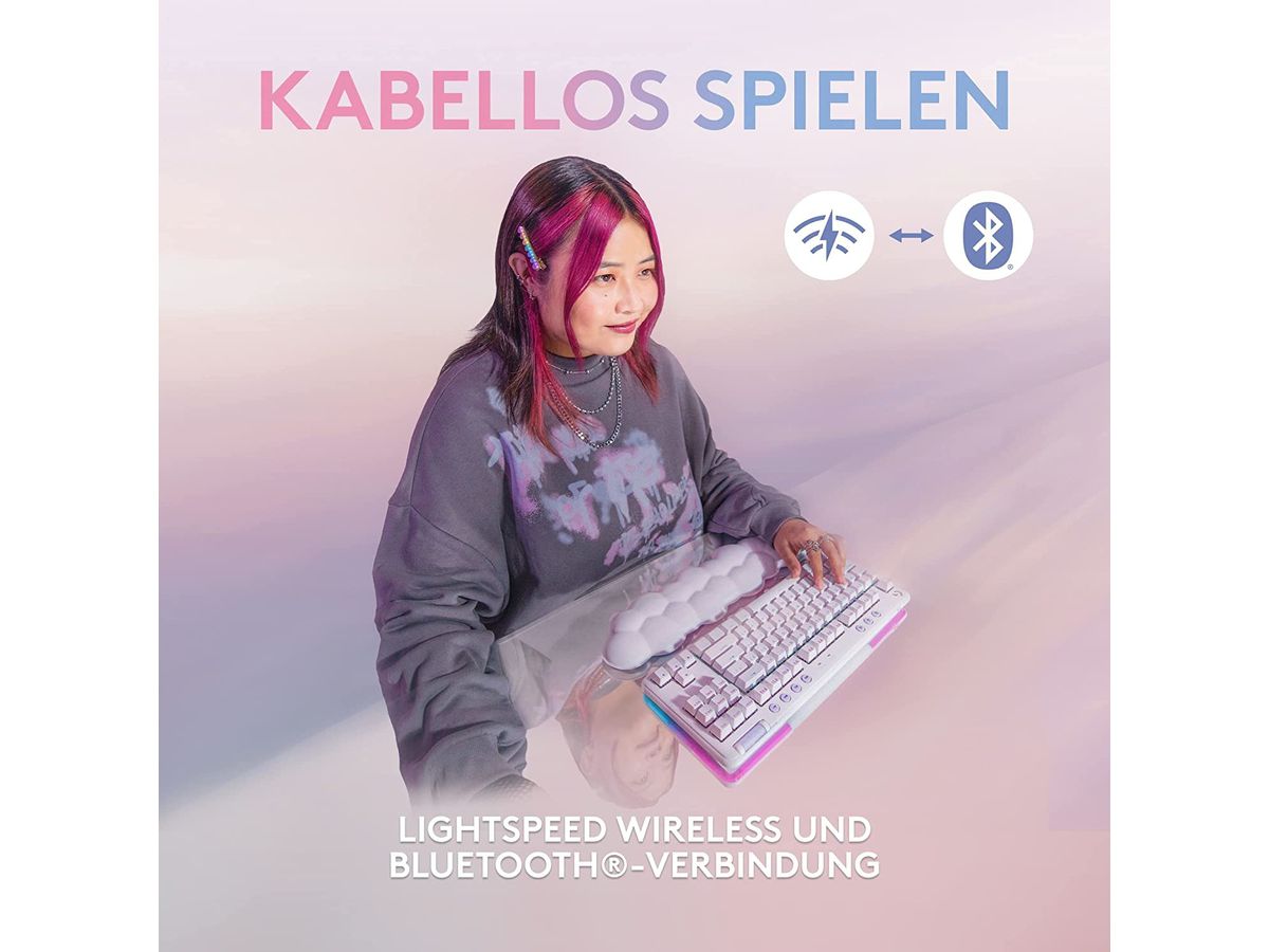 LOGITECH G715 Wless Gaming Keyboard 920-010460 OFF WHITE - CH (5099206098763)