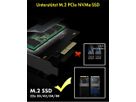 ICY BOX PCIe Karte mit KK, M.2 NVMe IB-PCI208-HS SSD zu PCIe 4.0 x4 (4250078171669)