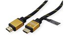 ROLINE HDMI High Speed Kabel, Eth. 11.04.5505 Gold, ST/ST, 2160p, 3D 5m (7611990193462)