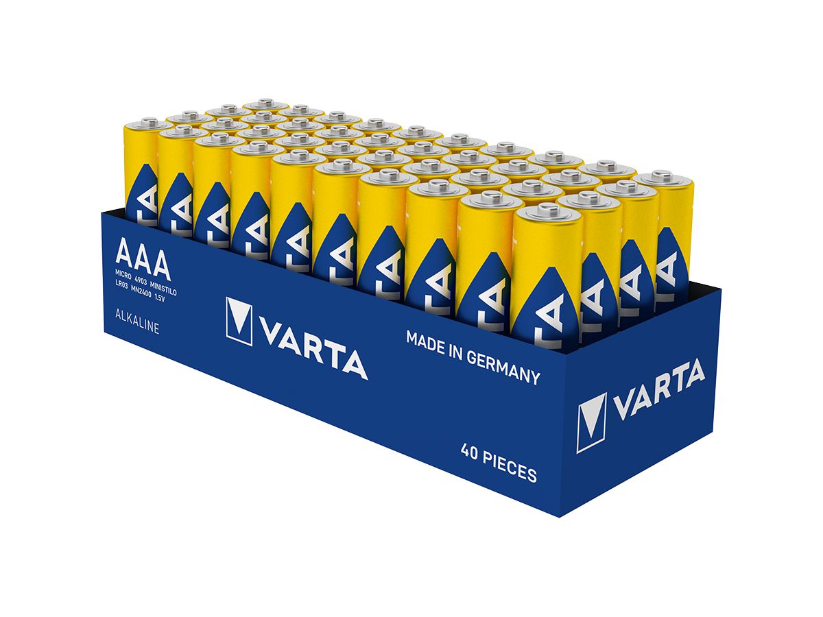 VARTA Longlife Power 4903121394 AAA/LR03 40 Stück (4008496930302)