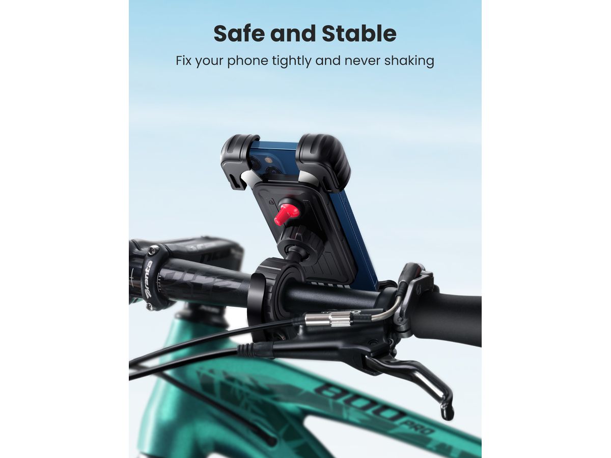 UGREEN Bike Phone Mount 60548 Black, (BB) (6957303865482)