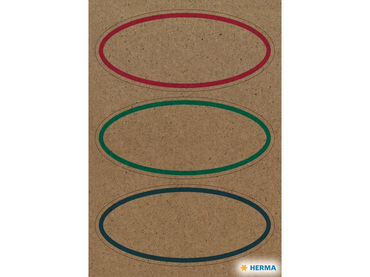 HERMA Étiquettes Home 76x35mm 15753 en papier silphie 12 pcs. (4008705157537)