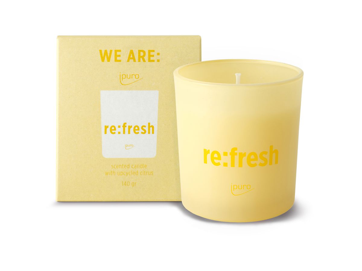 IPURO Duftkerze 140g 031.1201.00 re:fresh (4051281920453)