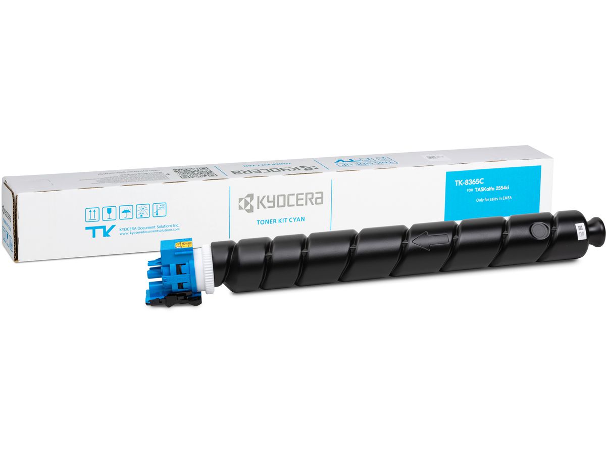 KYOCERA Toner-Modul cyan TK-8365C TASKalfa 2554ci 12'000 Seiten (0632983064221)