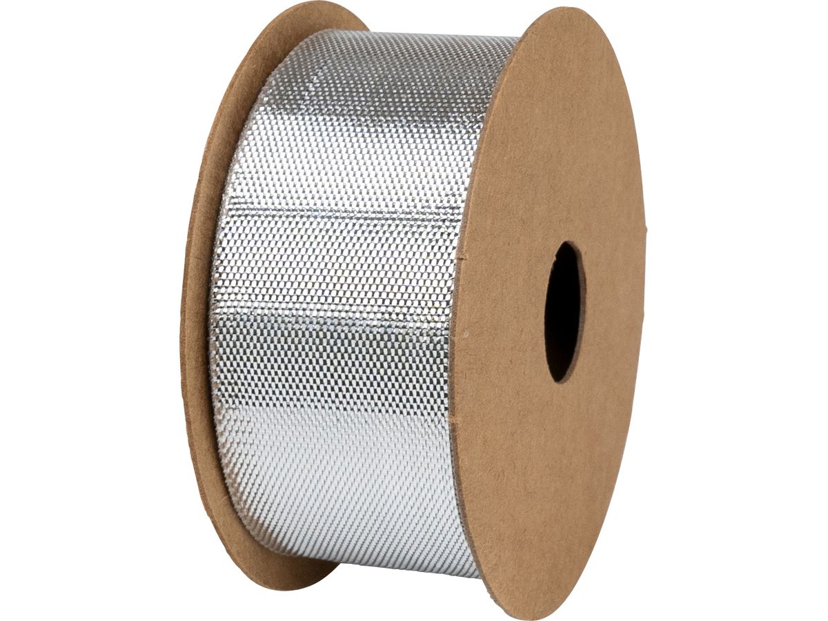 STEWO Nastro regalo in raso 25mm 2583410675 argento (7630050872819)