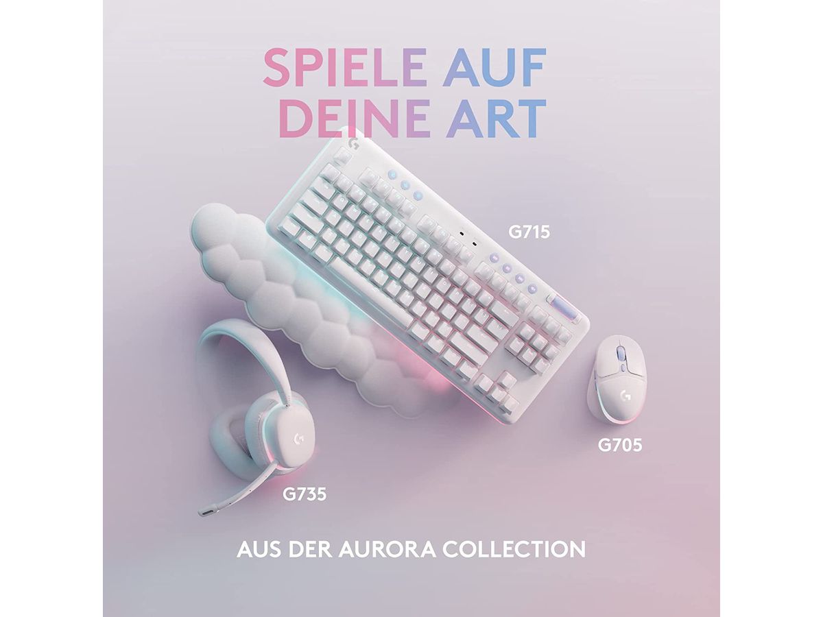 LOGITECH G715 Wless Gaming Keyboard 920-010460 OFF WHITE - CH (5099206098763)