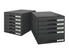 LEITZ Set tiroirs Plus noir 52110095 5 comp. (4002432102327)