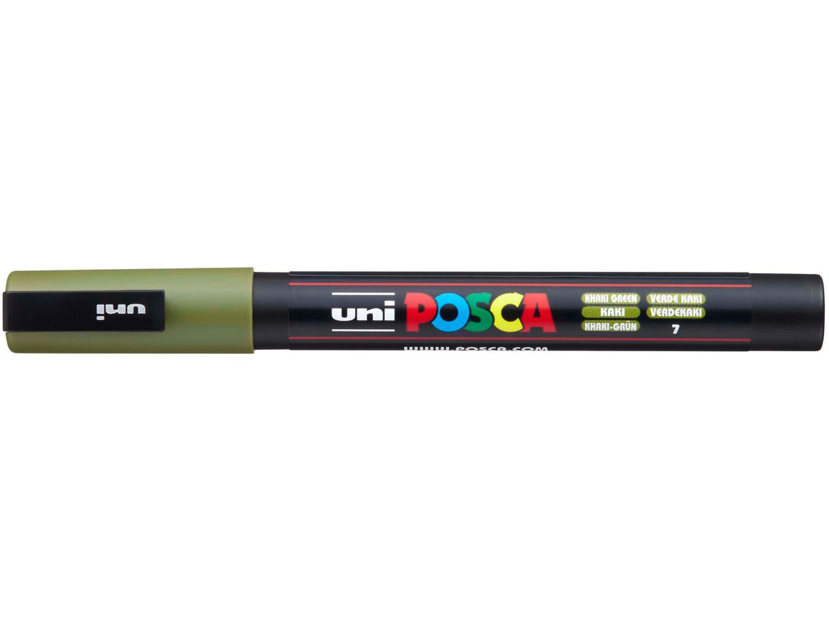 POSCA Marker 0.9-1.3mm PC-3M Khaki green khakigrün (4902778202326)