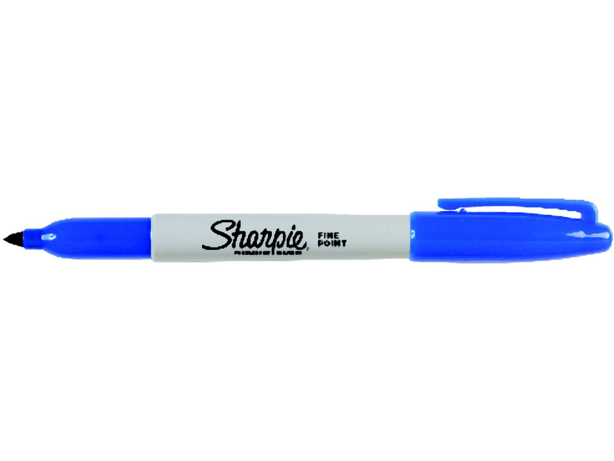 SHARPIE Permanent Marker Fine 1mm S0810950 blau (3501177418331)
