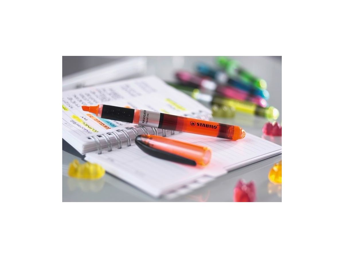 STABILO Textmarker NAVIGATOR 1/3,5mm 545/31 bleu (4006381198264)