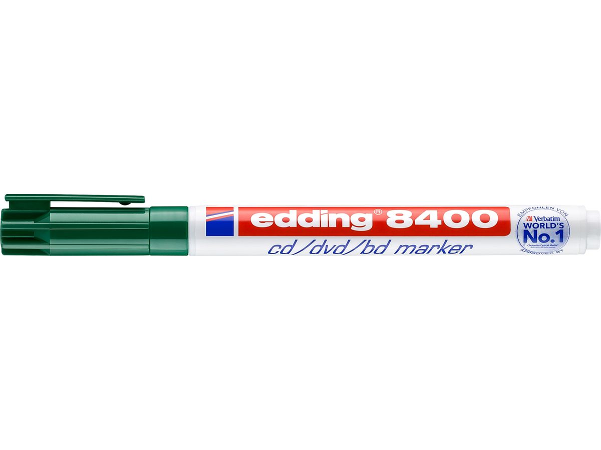EDDING CD-Marker 8400 0,5-1mm 8400-4 vert (4004764827206)