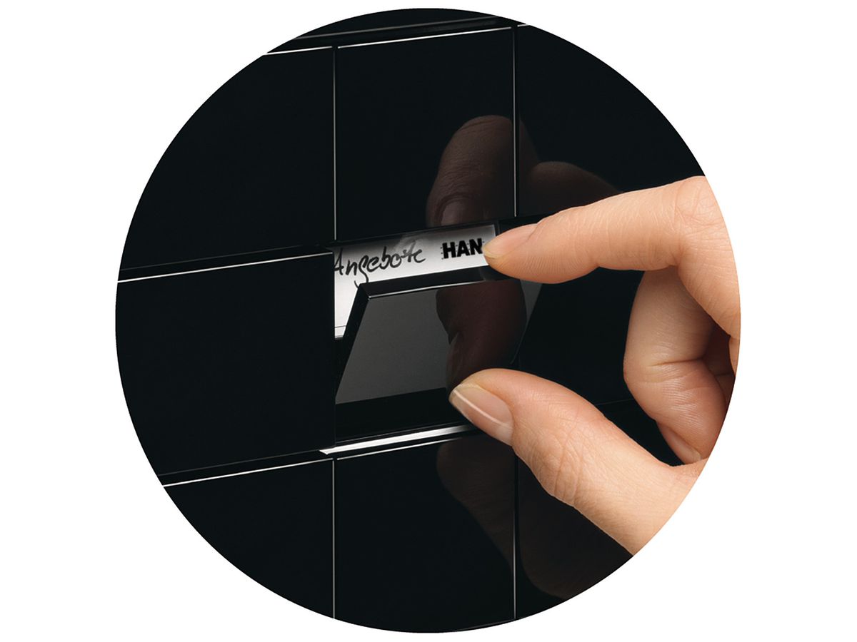 HAN Schubladenbox i-Box A4/C4 50.40 schwarz 5 Fächer (4012473155114)