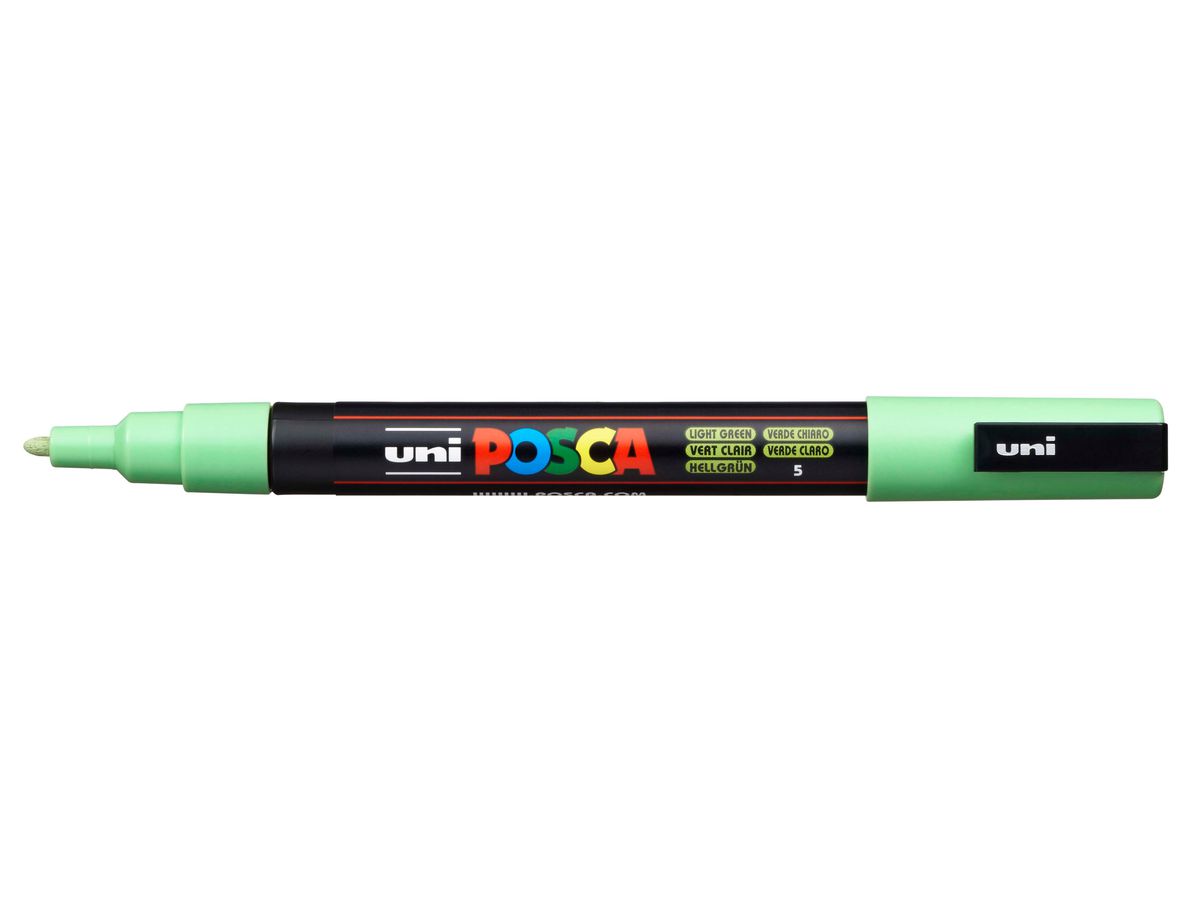POSCA Marker 0.9-1.3mm PC3M L.GREEN vert clair (4902778915875)