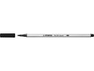 STABILO Penna Fibra 68 brush 568/46 nero (4006381546065)