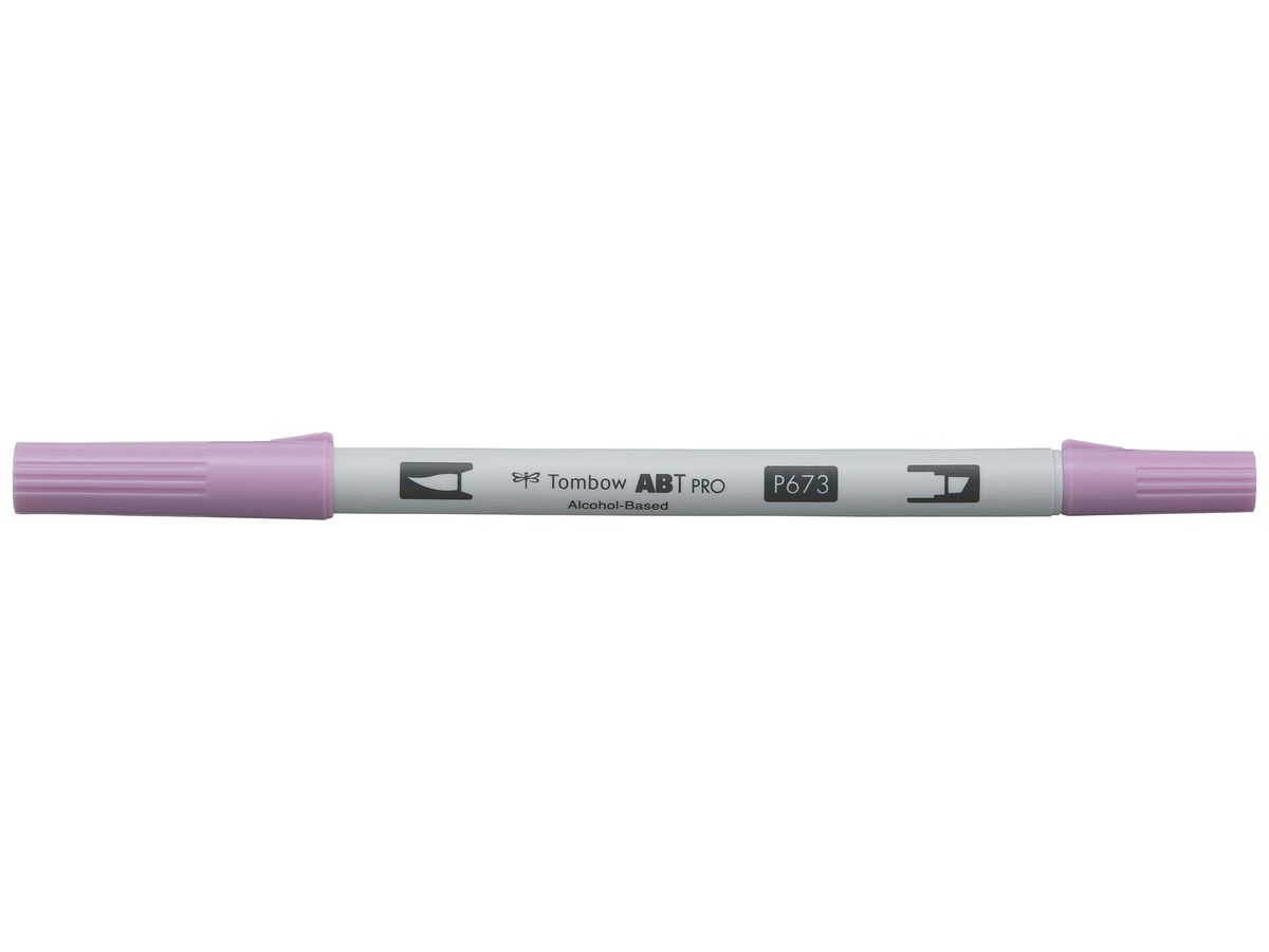 TOMBOW Dual Brush Pen ABT PRO ABTP-673 orchid (4901991648522)