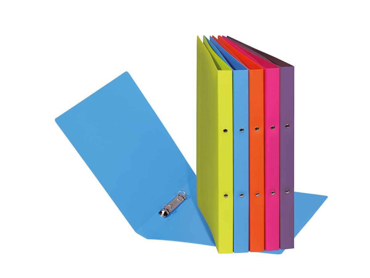 PAGNA Ringbuch 23mm A4 20901-13 hellblau PP 2-Ring-Mech. (4009212035578)