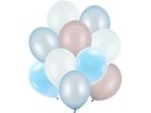 PARTYDECO Palloncini 30cm ZBL5 blu, assortiti 10 pezzi (5904555046368)