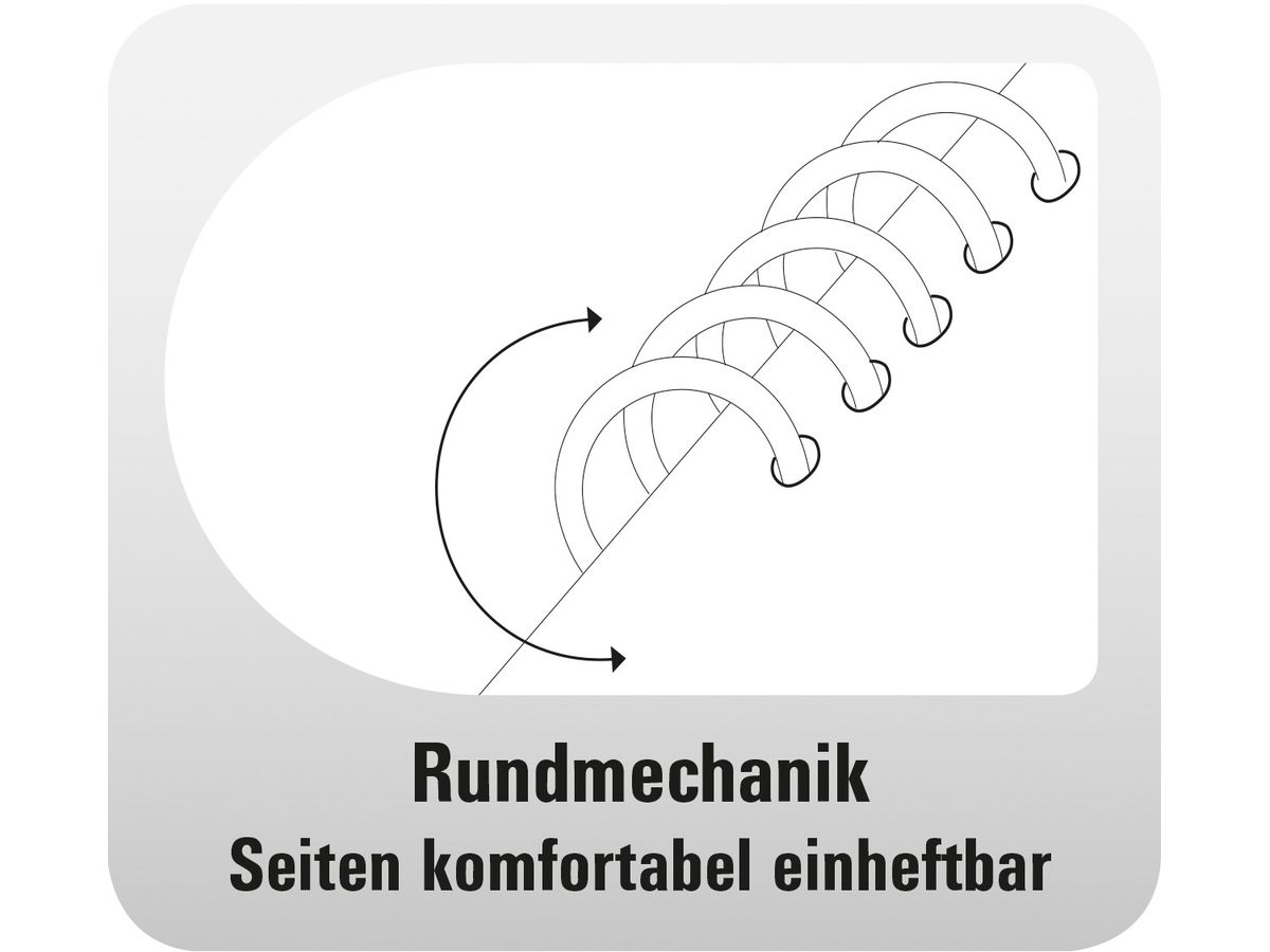 CHRONOPLAN Ringbuch Compact Mobil 50173Z.26 Vollrindleder schwarz A5 (4004182501733)
