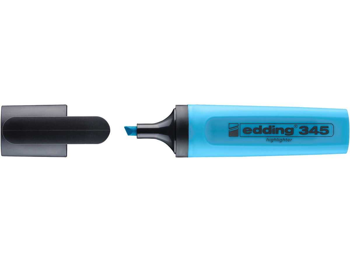 EDDING Textmarker 345 345-10 blau (4004764841578)